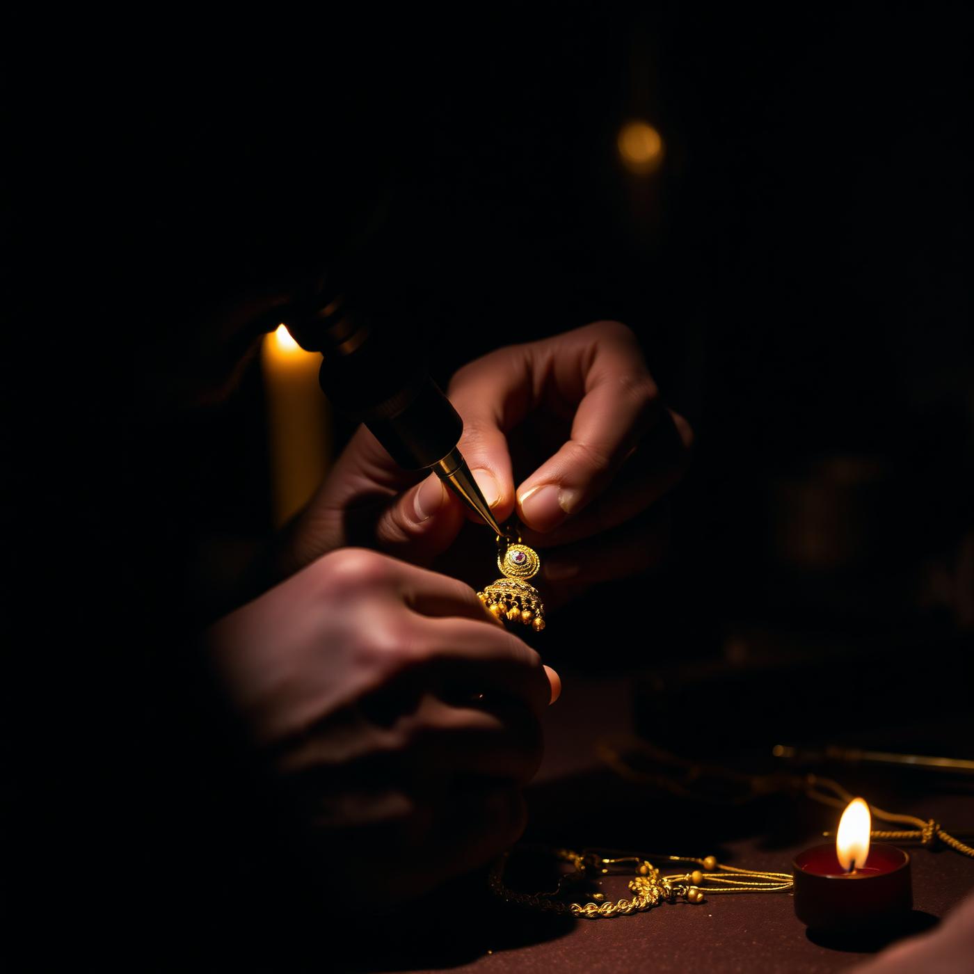 A master karigar at work